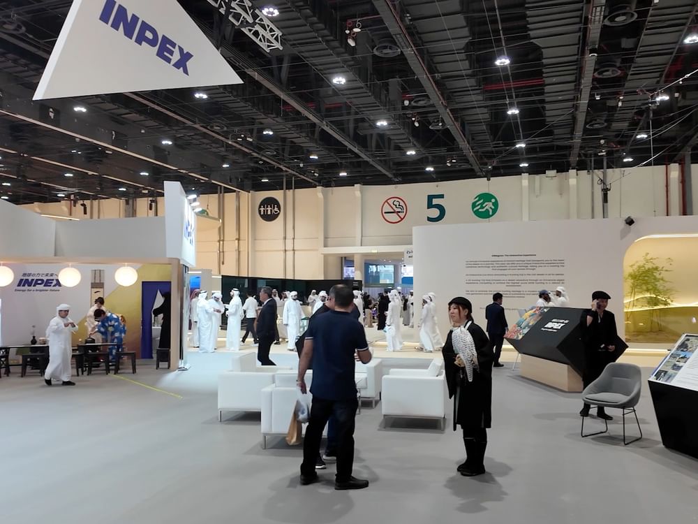 "INPEX اليابانية" تقدم باقة من الأنشطة التراثية والفنية بـ"معرض أبوظبي للصيد والفروسية"