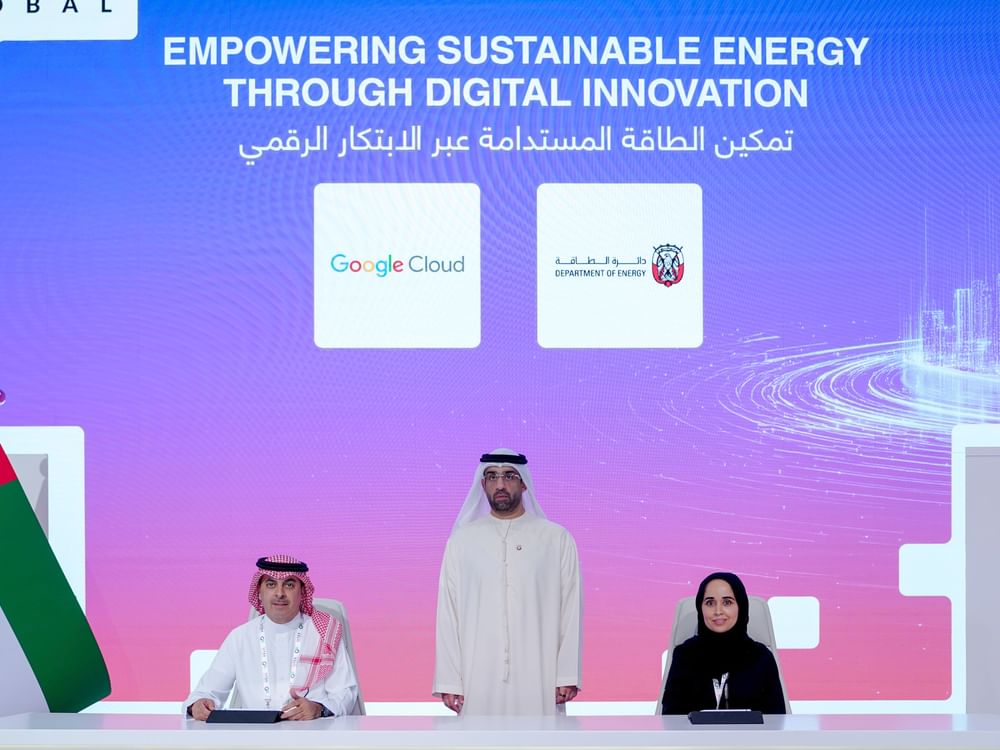 Abu Dhabi Department of Energy signs agreement with Google Cloud at GITEX Global 2025, advancing digital transformation in energy sector