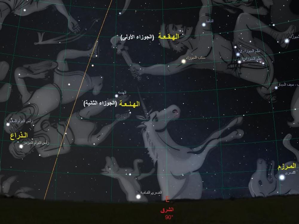 "الإمارات للفلك" : 29 يوليو بدء طلوع "المرزم" آخر نجوم جمرة القيظ