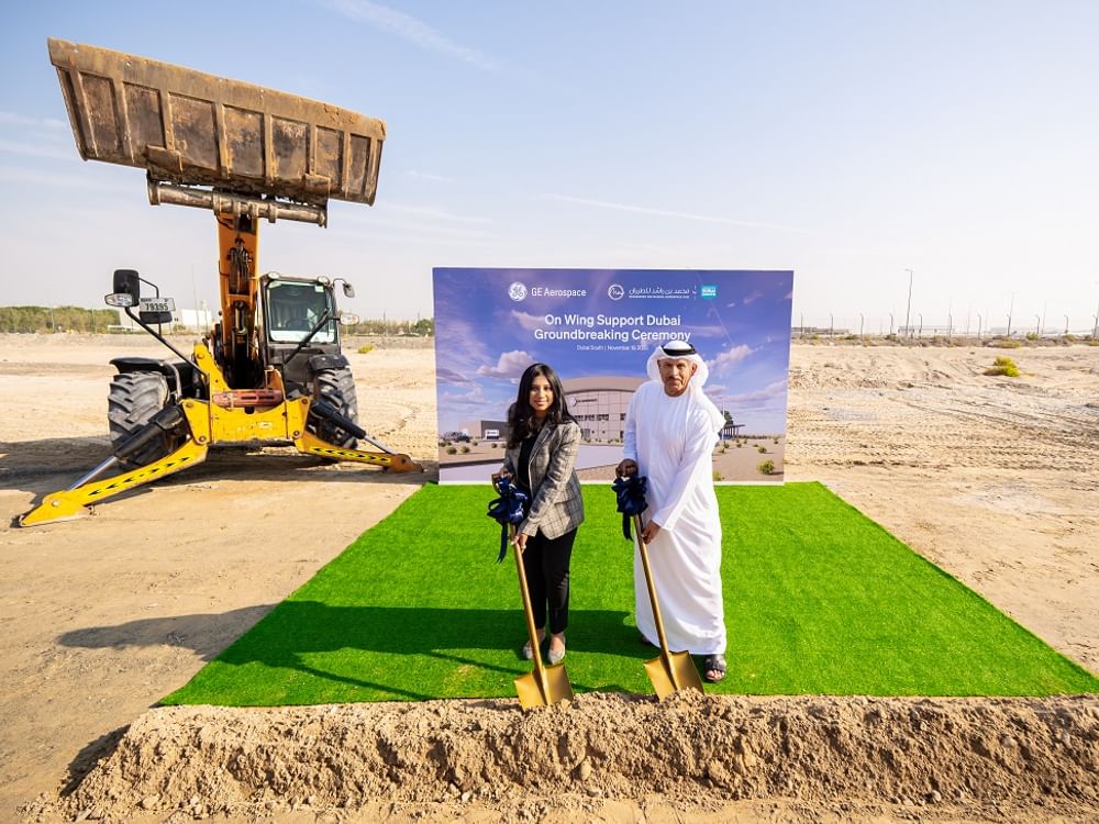 GE Aerospace pose la première pierre d’une nouvelle installation aéronautique à Dubaï Sud