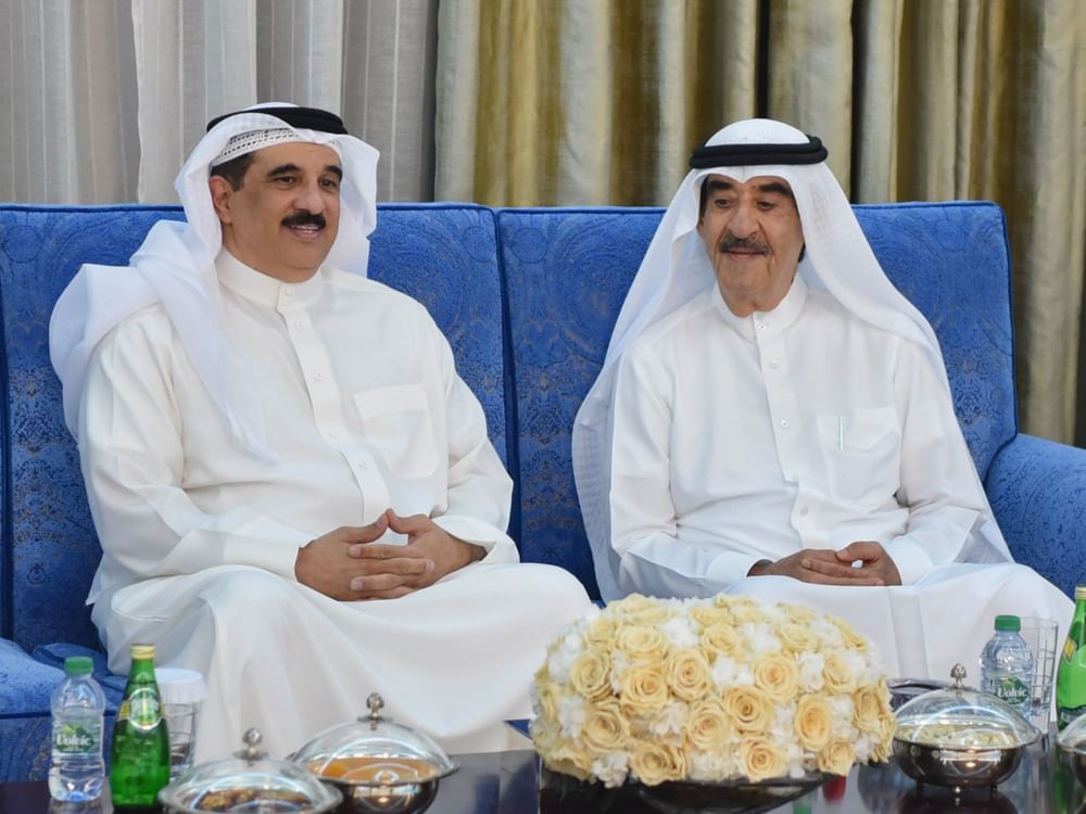حاكم أم القيوين يستقبل سفير مملكة البحرين و المهنئين بشهر رمضان