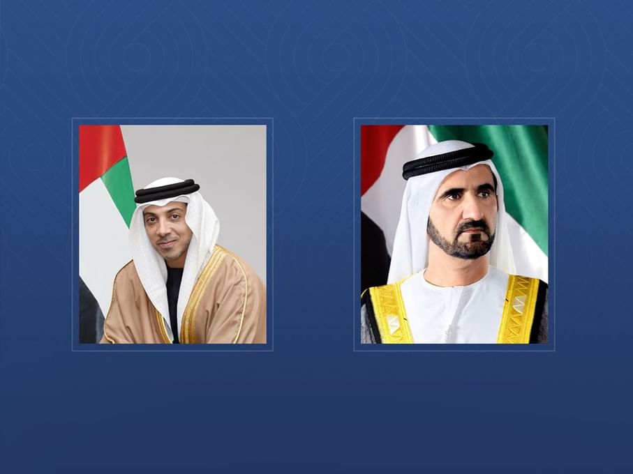 Mohammed bin Rashid, Mansour bin Zayed condole with Prime Minister of Egypt on passing of his father