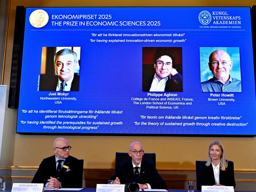 Three recipients share 2025 Nobel Prize in economics