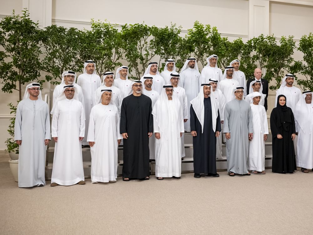 UAE President receives delegation from Abu Dhabi Investment Authority on its 50th anniversary