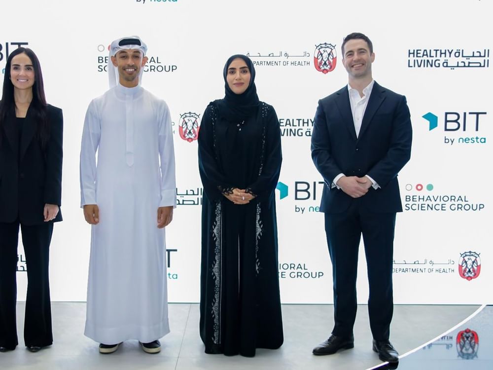Healthy Living, Behavioral Science Group and BIT by Nesta announce collaboration to make healthier choices easier in Abu Dhabi