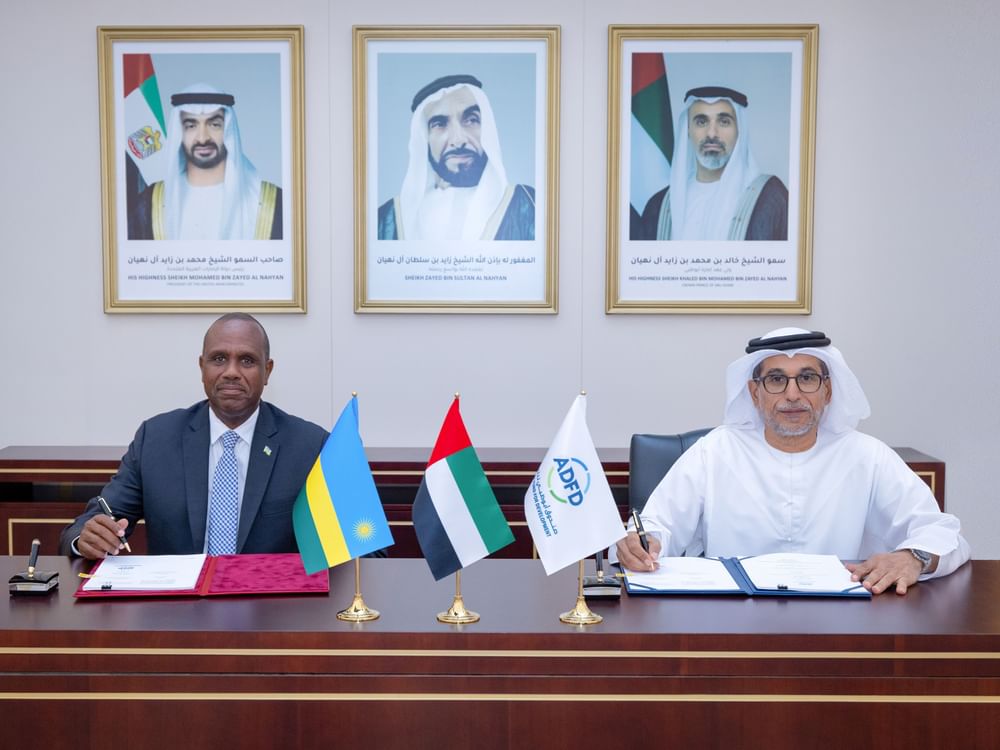 ADFD signs AED92 million loan agreement to enhance water security in Rwanda