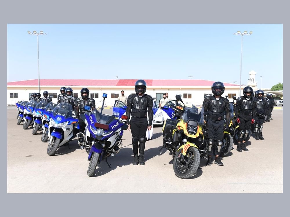 تخريج منتسبي دورة الدراجات النارية التأسيسية