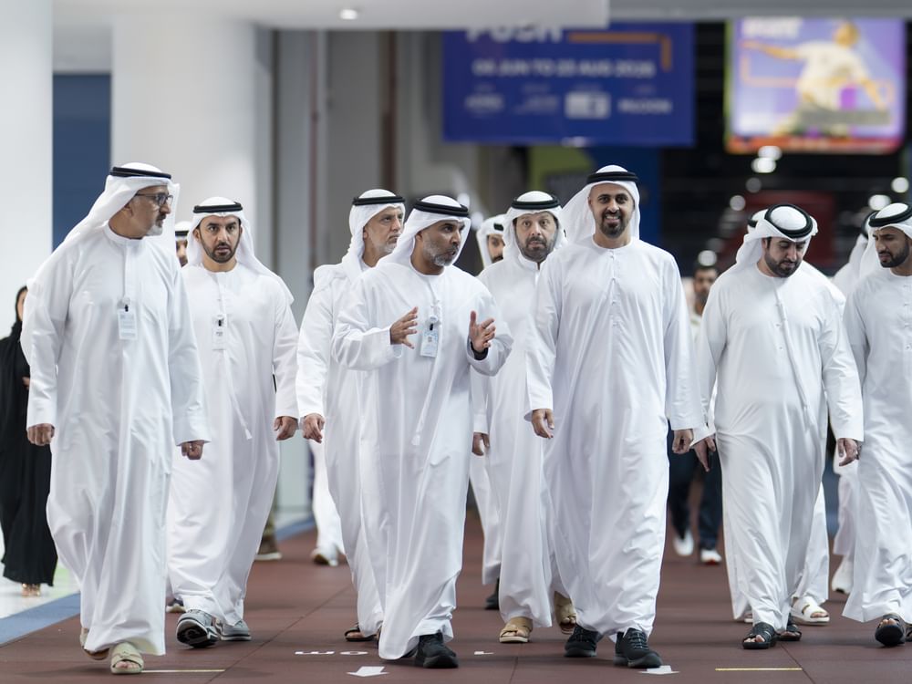 Theyab bin Mohamed bin Zayed visita Abu Dhabi Summer Sports 2026
