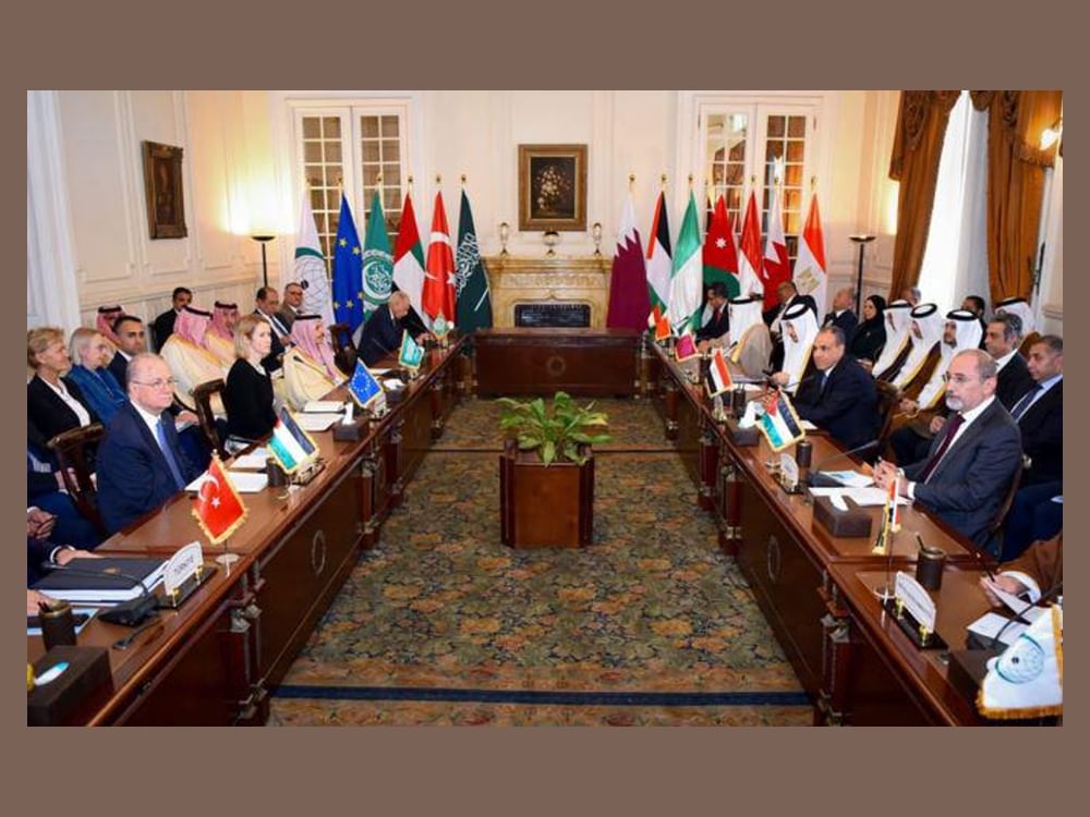 المرر يترأس وفد الإمارات المشارك في اجتماع أعضاء اللجنة الوزارية العربية الإسلامية والممثلة العليا للاتحاد الأوروبي