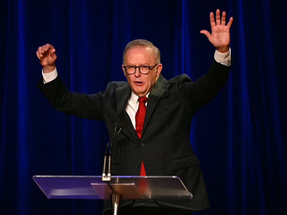 Australian PM wins second term