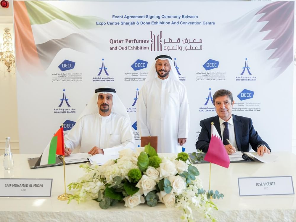 إكسبو الشارقة ومركز الدوحة للمعارض والمؤتمرات ينظمان "معرض قطر للعطور والعود" في مارس 2027
