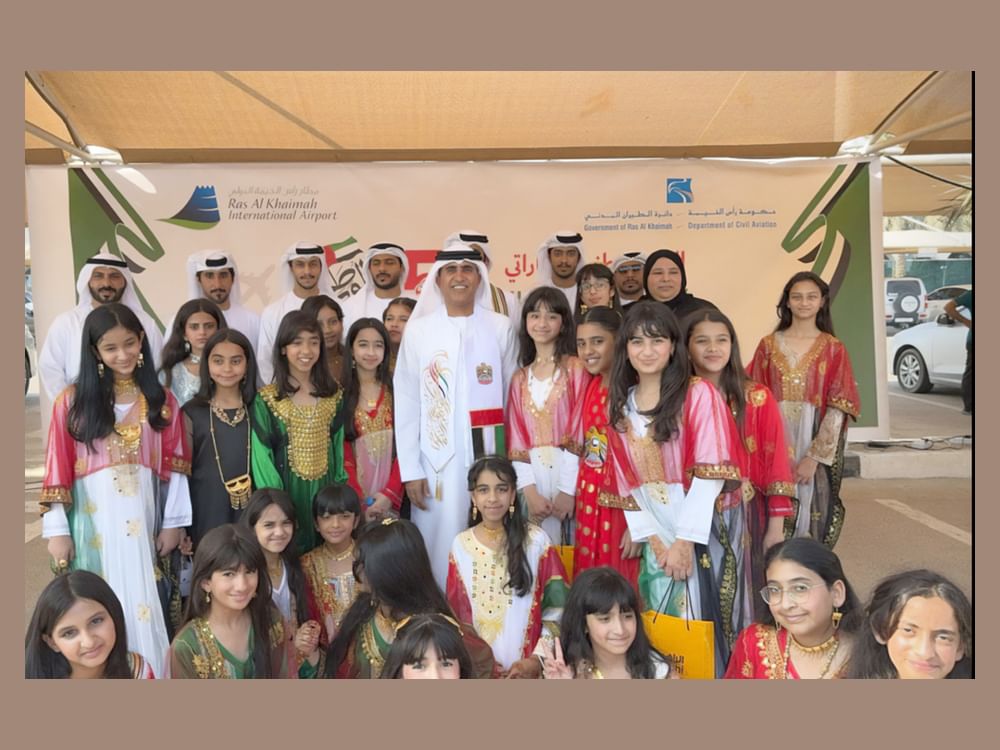 دائرة الطيران المدني برأس الخيمة تحتفل بعيد الاتحاد 53