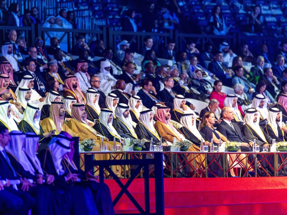 Mansoor bin Mohammed attends opening ceremony of 3rd Asian Youth Games in Bahrain