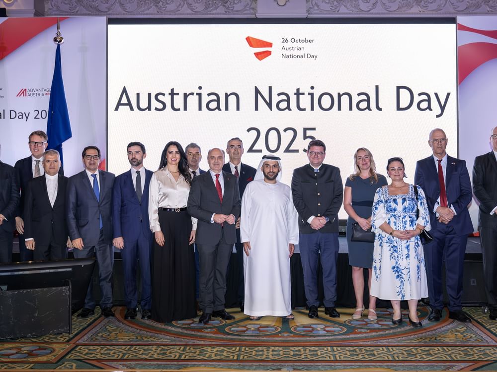سفارة  النمسا في الدولة تحتفل بيومها الوطني 
