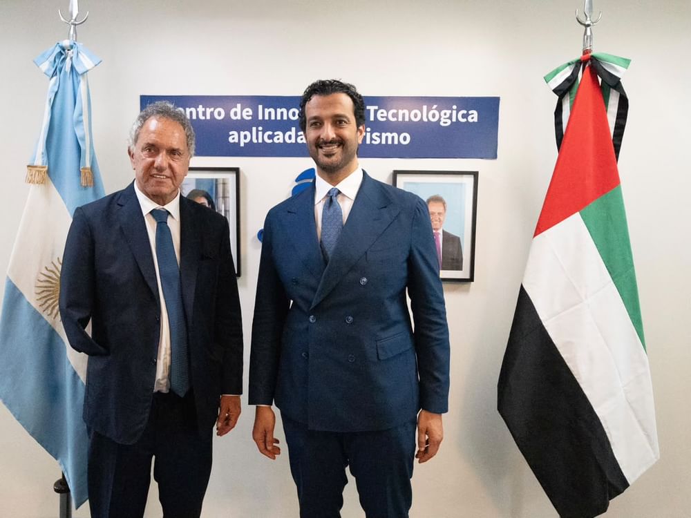 عبدالله بن طوق يبحث مع وزراء أرجنتينيين تعزيز الشراكة الاقتصادية