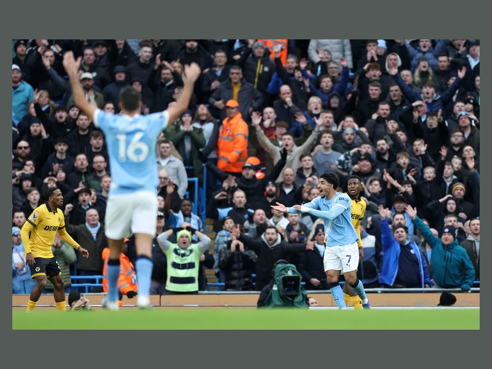  مانشستر سيتي يفوز على ولفرهامبتون في الدوري الإنجليزي