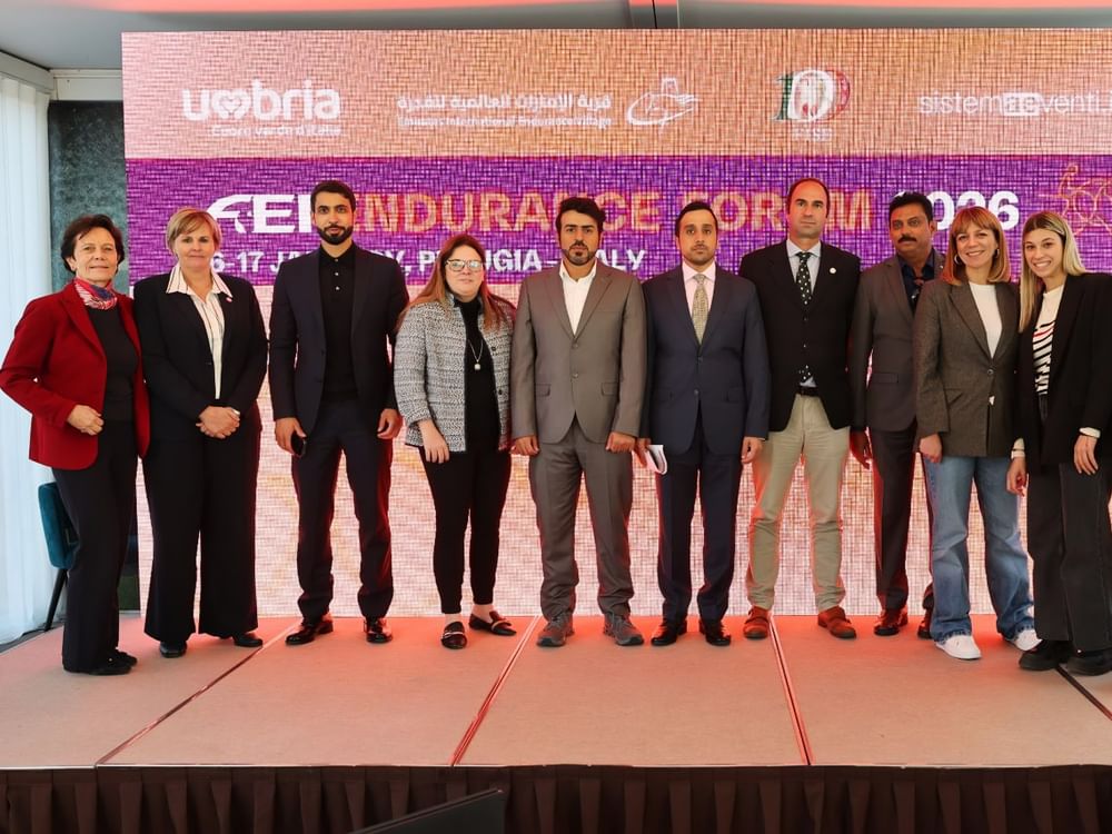 الإمارات تختتم مشاركتها في منتدى الاتحاد الدولي للقدرة بإيطاليا