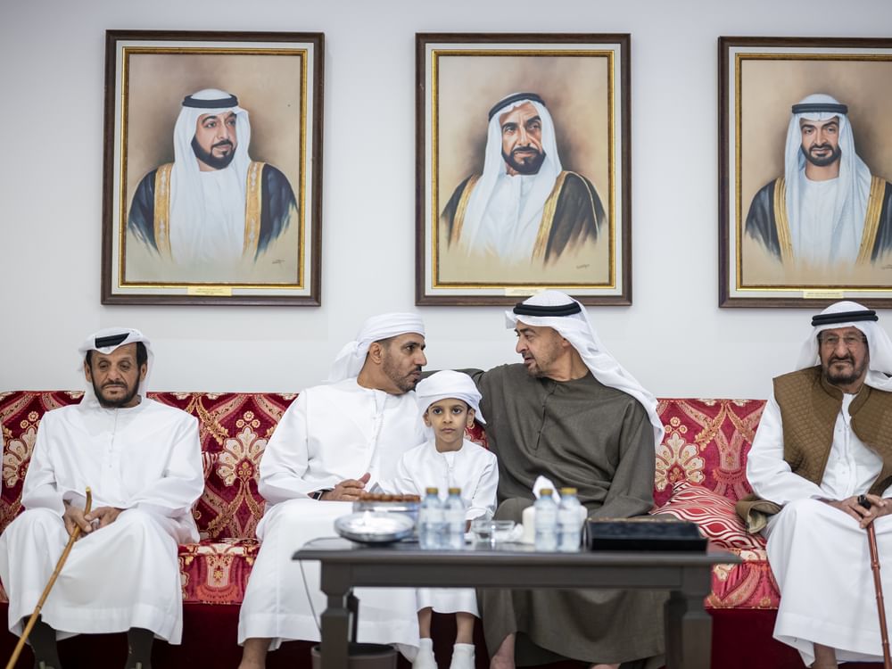 UAE President offers condolences on passing of Awadh Saeed Al Ahbabi’s mother