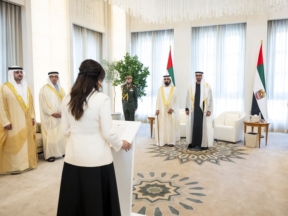 Before UAE President, three ministers take their constitutional oaths to office