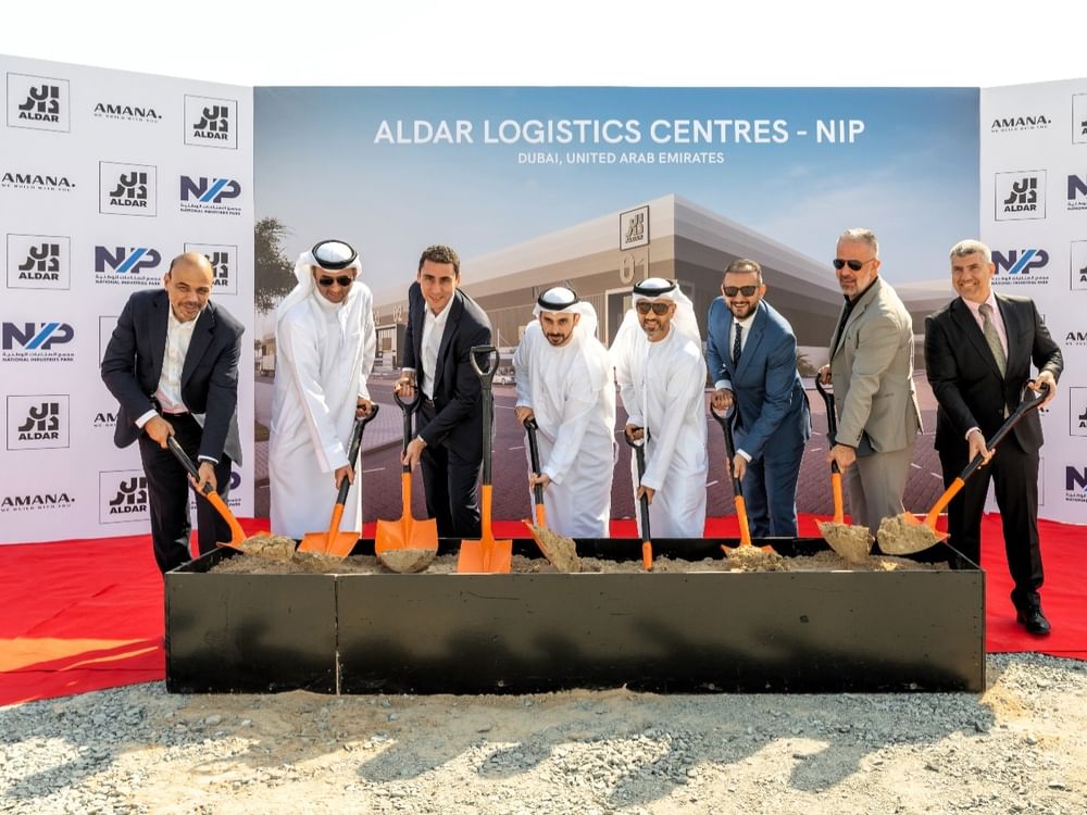 Aldar advances phased delivery of Grade A logistics park at National Industries Park in Dubai