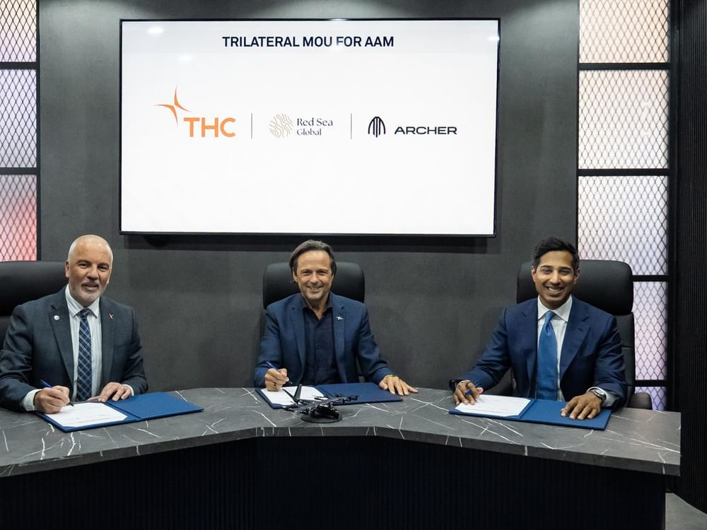 Dubai Airshow witnesses tripartite agreement to launch eVTOL air mobility in Saudi Arabia