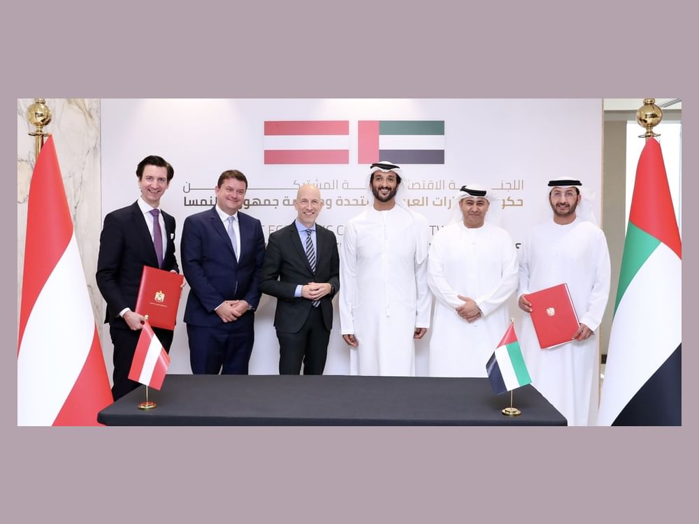 Uae Austria Hold Joint Economic Committee Meeting To Strengthen