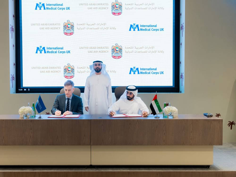 UAE inks agreement to support people of Sudan in healthcare with International Medical Corps – UK