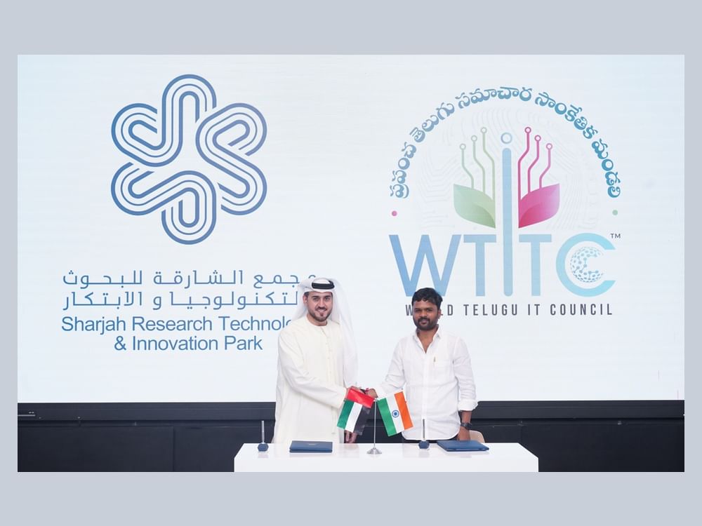 Sharjah Innovation Park, World Telugu Information Technology Council join hands to advance innovation for global impact