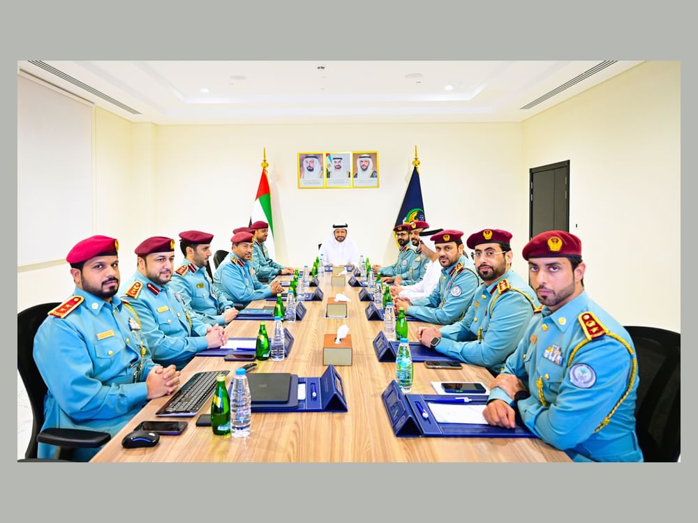 شرطة الشارقة تعقد  الاجتماع الأول للجنة القيادة العليا لعام 2024 
