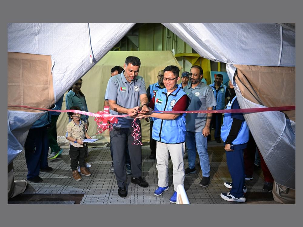 Operation Chivalrous Knight 3: UAE Floating Hospital in Al Arish opens ...