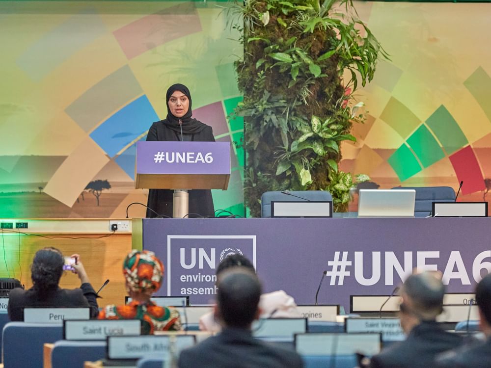 Amna Al Dahak Affirms Uae S Commitment To Fulfilling Environmental Climate Obligations Through