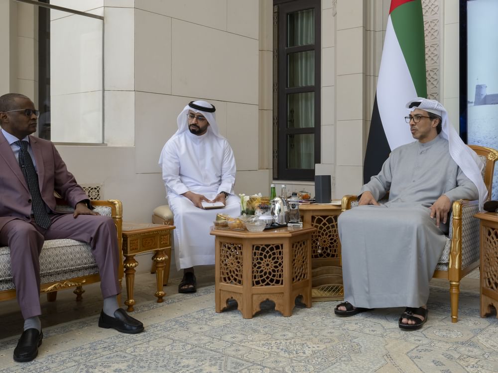 UAE President receives written message from President of Chad