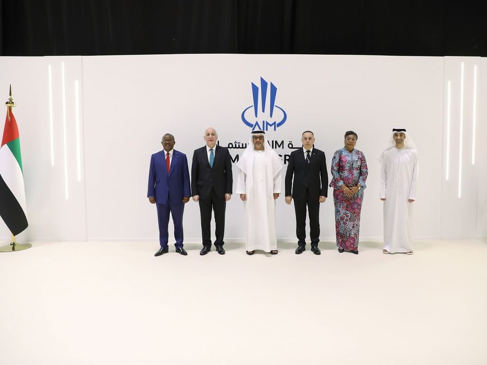 حامد بن زايد يشهد حفل افتتاح قمة AIM للاستثمار 2025