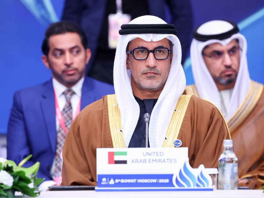 On Behalf of UAE President, Saeed Al Hajeri participates in Eighth GECF Summit in Moscow