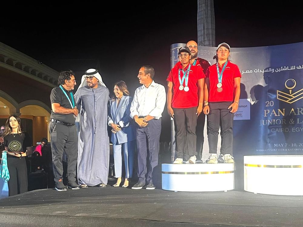 الإمارات تحرز 5 ميداليات في البطولة العربية للجولف بالقاهرة
