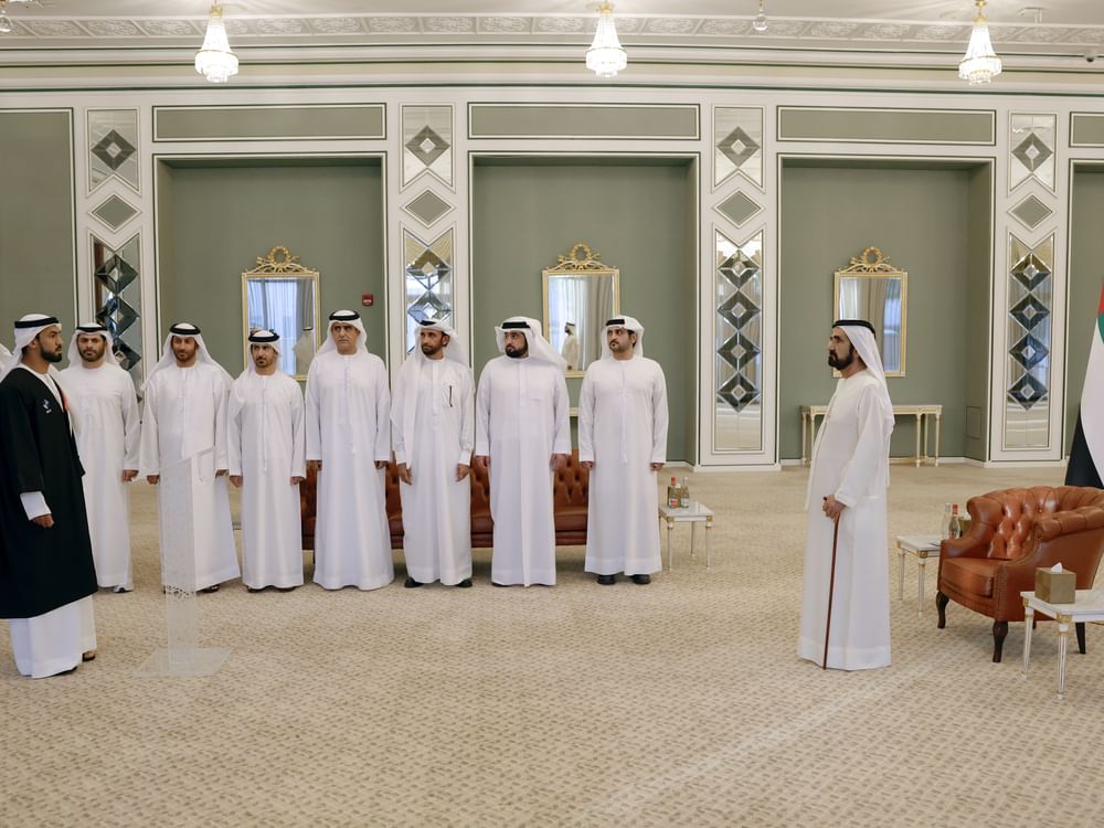 Mohamed bin Rashid preside la jura de 23 nuevos jueces e inspectores judiciales