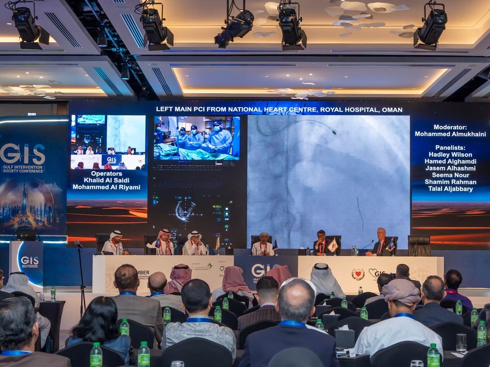 انطلاق أعمال المؤتمر السنوي للجمعية الخليجية لقسطرة القلب بدبي 