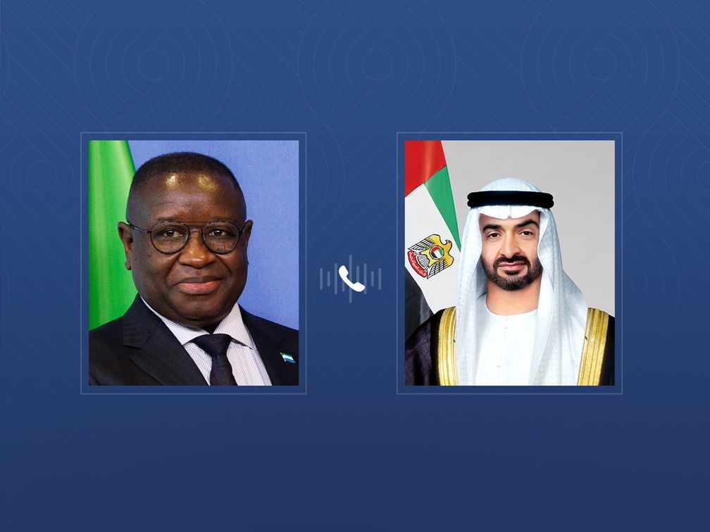 Президент ОАЭ обсудил по телефону с президентом Сьерра-Леоне развитие ситуации в регионе