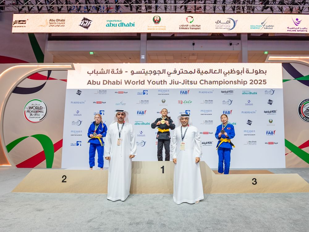 Striking international presence on opening day of Abu Dhabi World Youth Jiu-Jitsu Championship