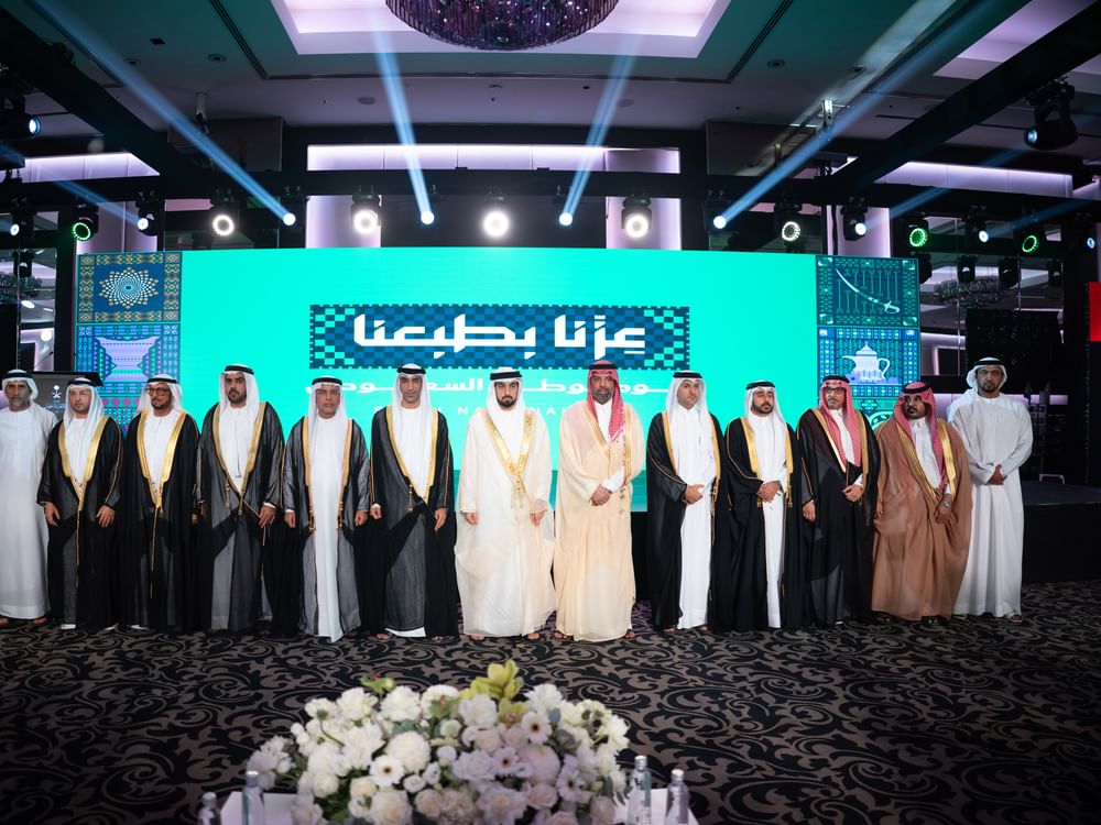أحمد بن محمد يحضر احتفال القنصلية السعودية في دبي باليوم الوطني السعودي الـ96