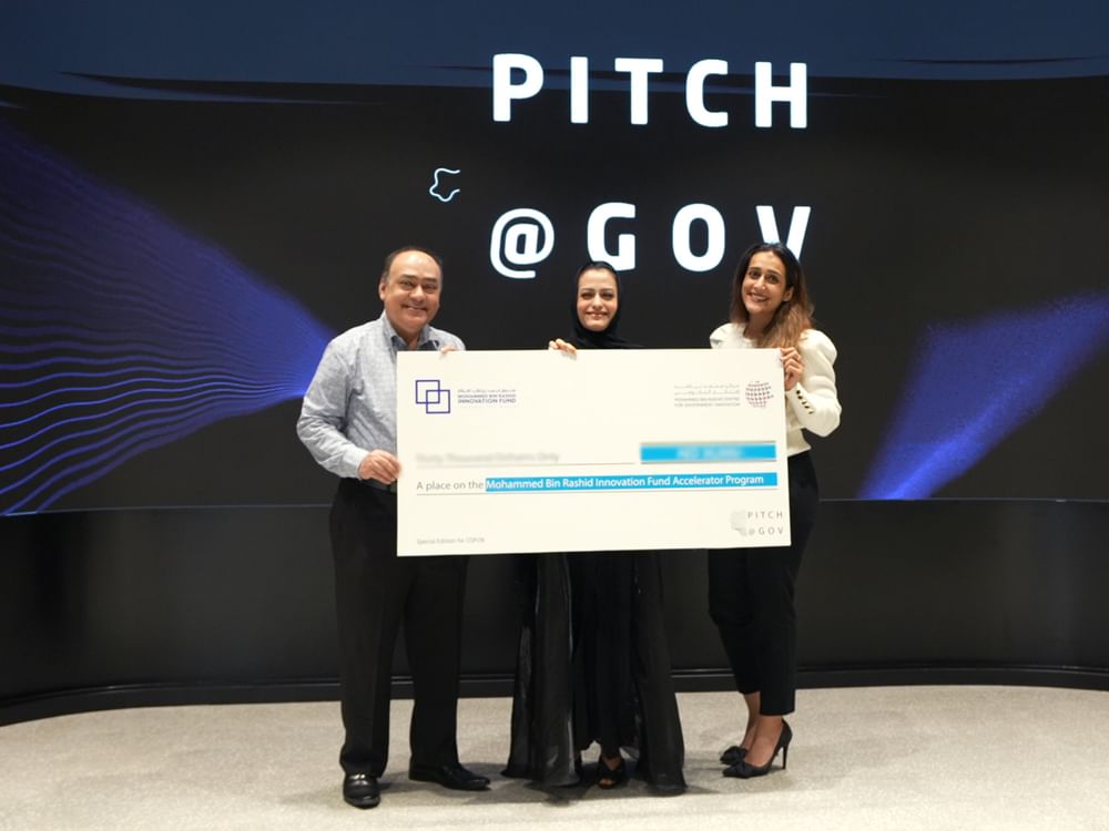 Mohammed Bin Rashid Centre for Government Innovation, Mohammed Bin Rashid Innovation Fund crown Pitch@Gov champions