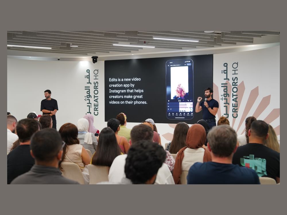 Creators HQ hosts Meta’s first Middle East event showcasing “Edits” video creation app