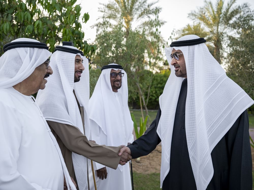 UAE President attends reunion of individuals present during founding of the Union