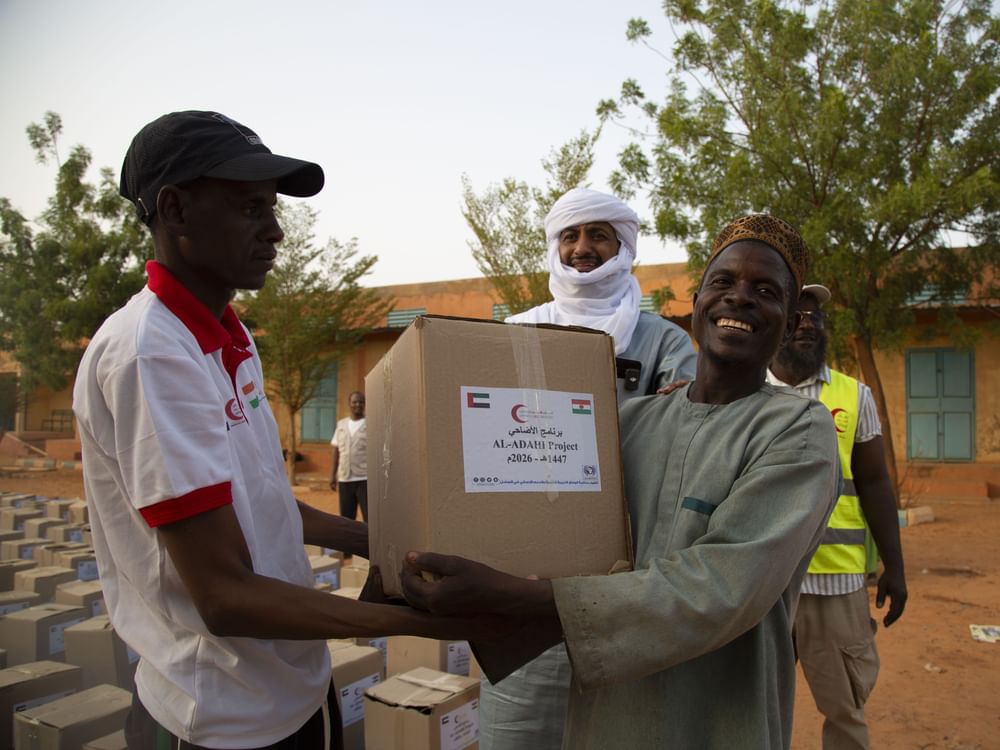 Emirates Red Crescent implements sacrificial meat project in 45 countries