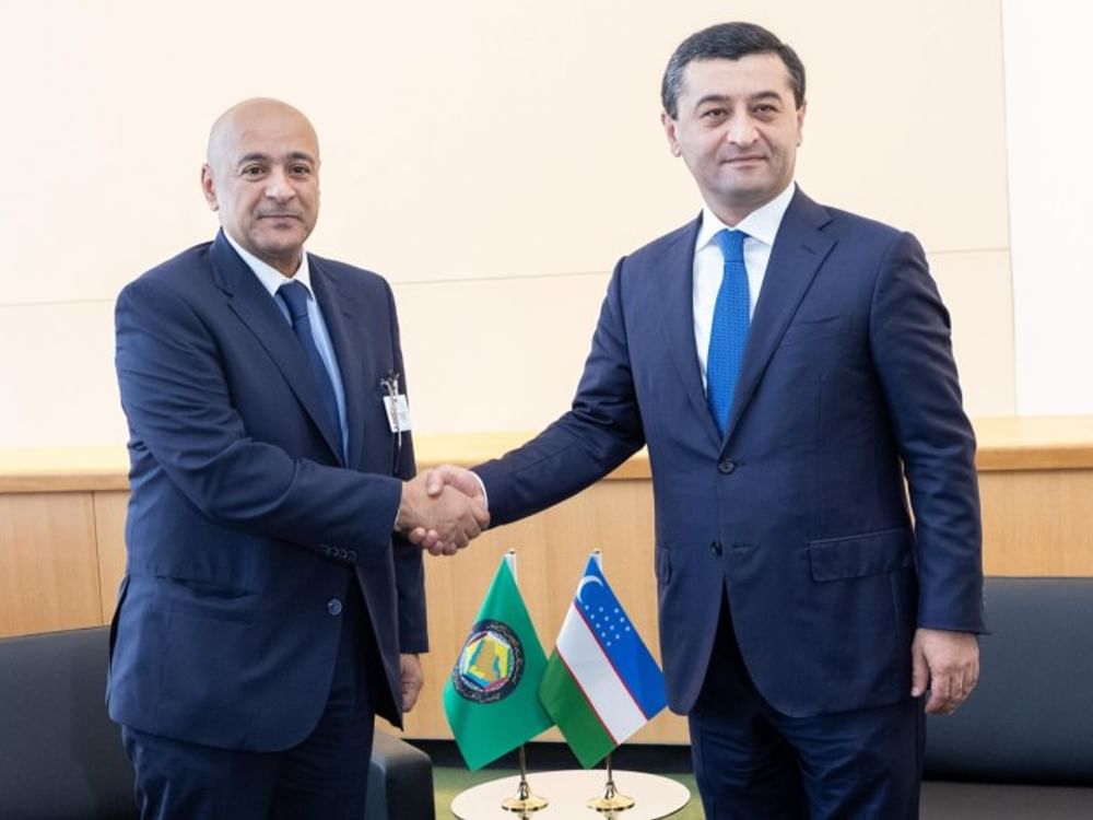 GCC Secretary-General, Uzbekistan FM meet at UNGA to boost strategic ties