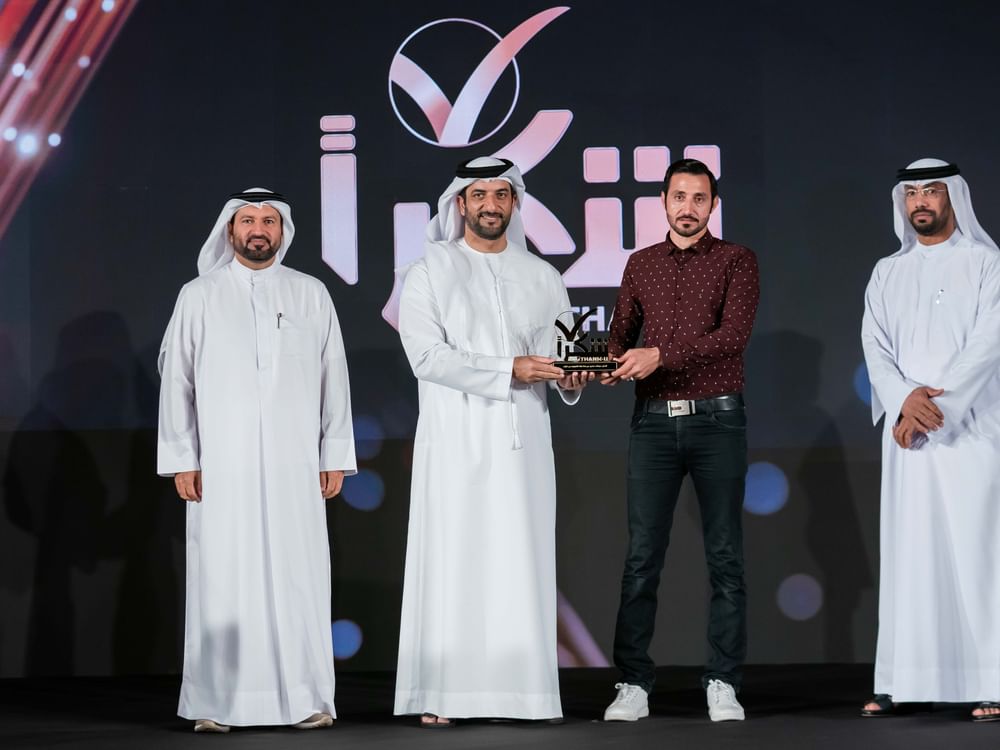 Sultan bin Ahmed honours winners of 8th 'Thank You' Award | Emirates ...