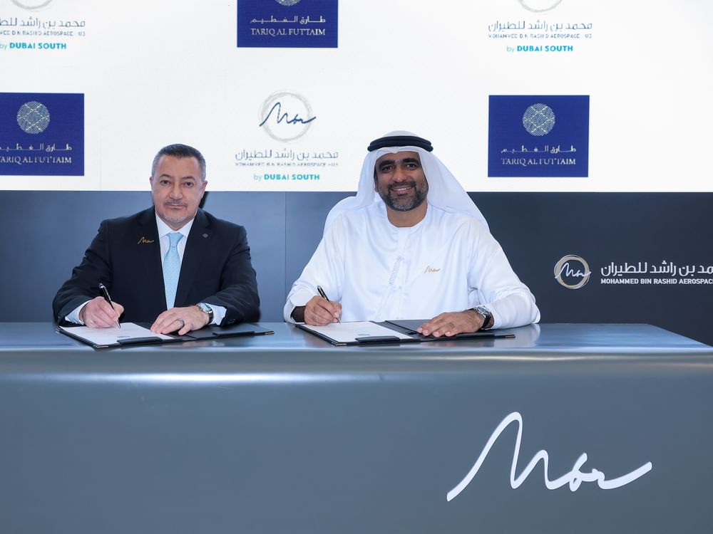 Mohammed bin Rashid Aerospace Hub signs agreement with Tariq Al Futtaim Group to develop new aviation facility