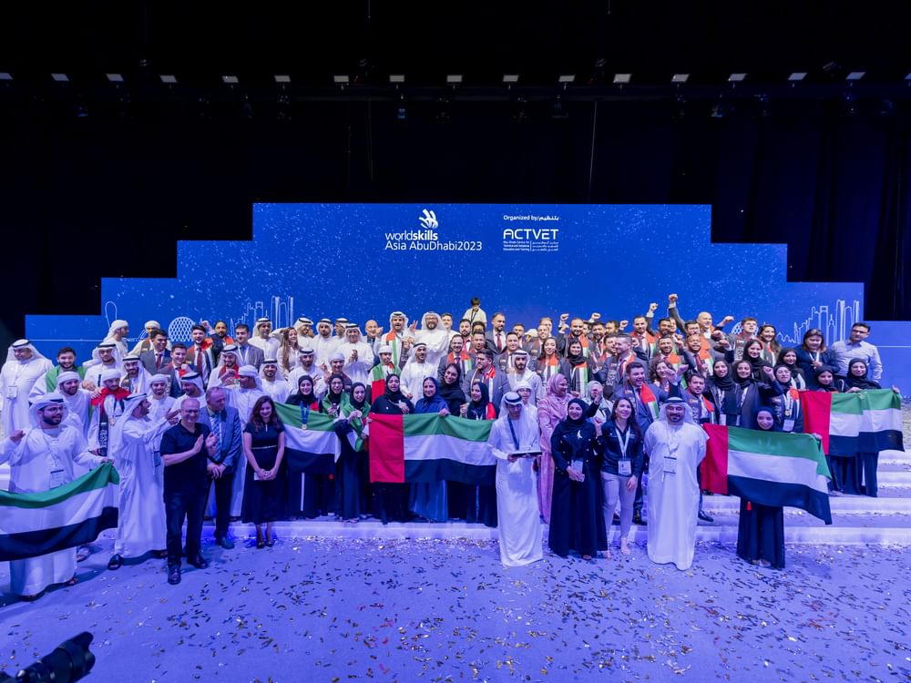 Emirates Skills team members win 13 medals at WorldSkills Asia 2023