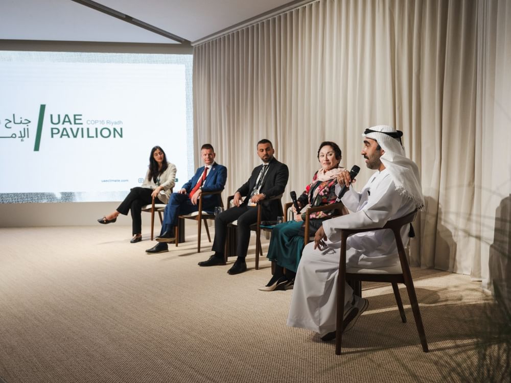 UAE Pavilion at COP16 highlights importance of innovations, sustainable water management to combat desertification