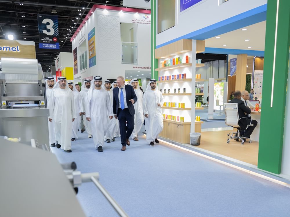 منصور بن محمد يفتتح معرض "جلفود للتصنيع 2025 "